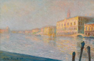 Der Dogenpalast von Claude Monet